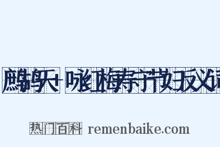 鹧鸪天+咏红梅寿守节妇反义词是什么意思的图片